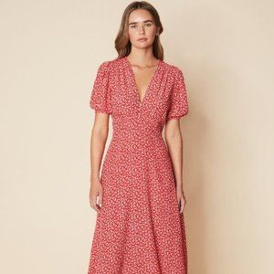 Faithfull the Brand Sonja Dress - Vintage Red